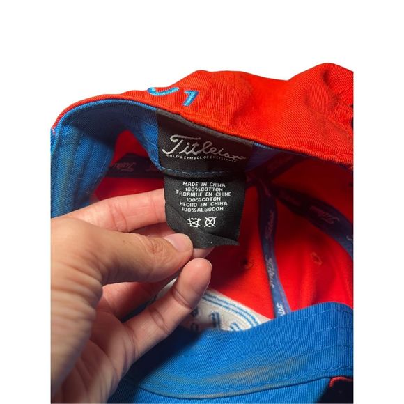 TITLEIST FJ ADJUSTABLE TOUR HAT Pro V1 - Picture 5 of 6